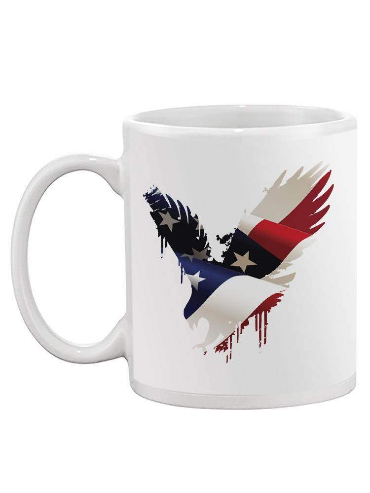 American Eagle and Flag Mug