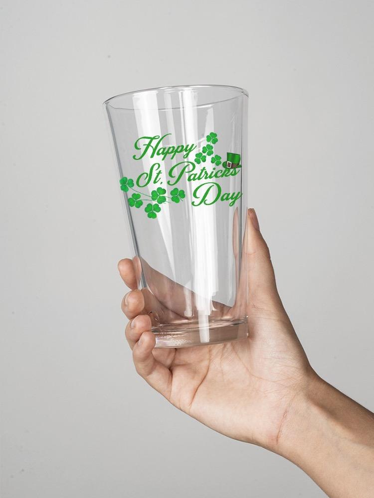 St. Patricks Day Holiday Pint Glass -SPIdeals Designs