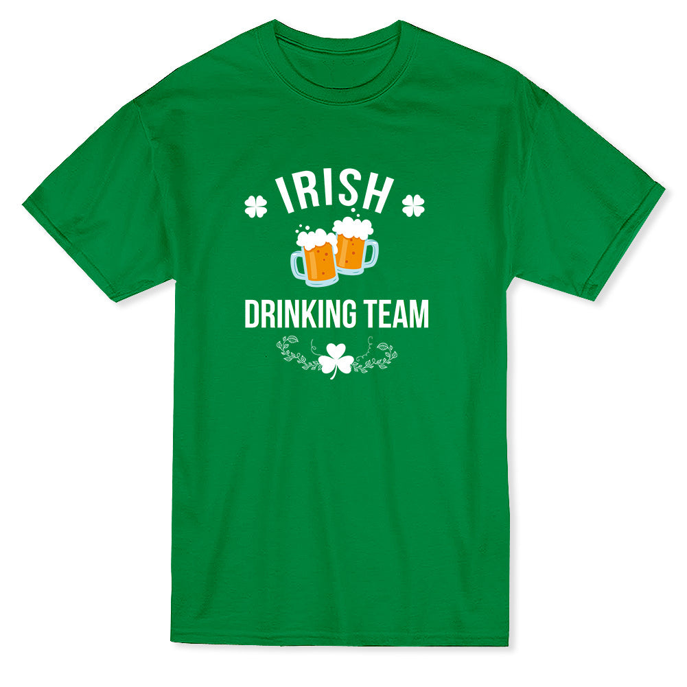 St Patrick's Day Irish Drinking Team Beer Graphic Men's T-shirt