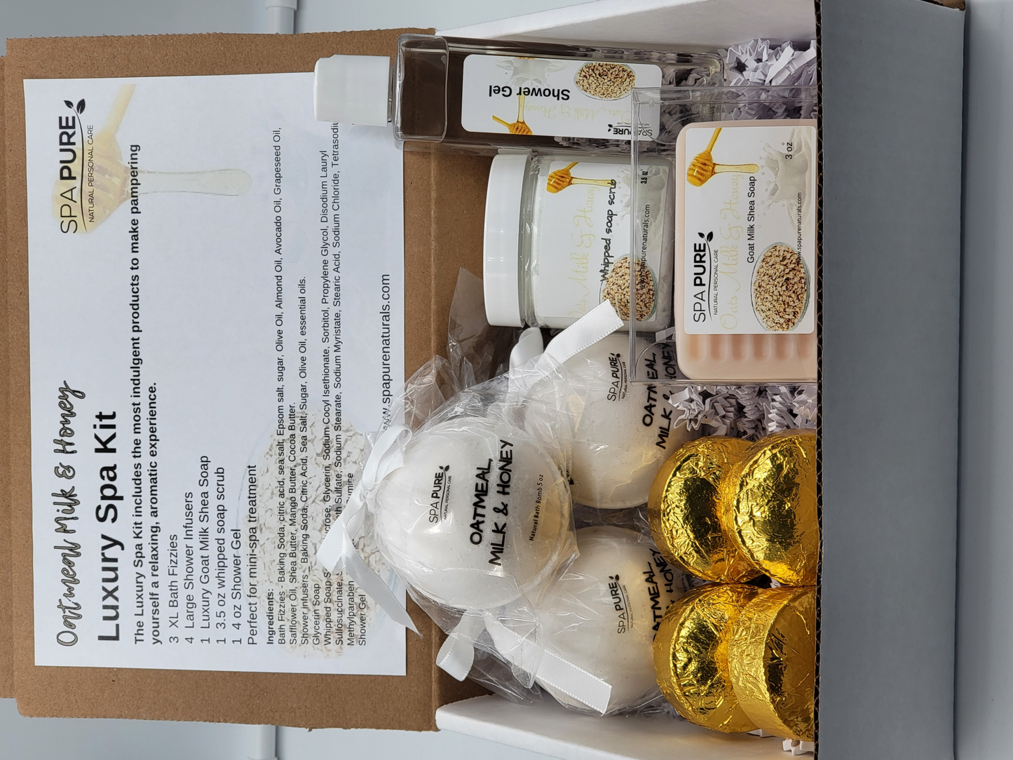 Spa Pure Luxury Spa Kit