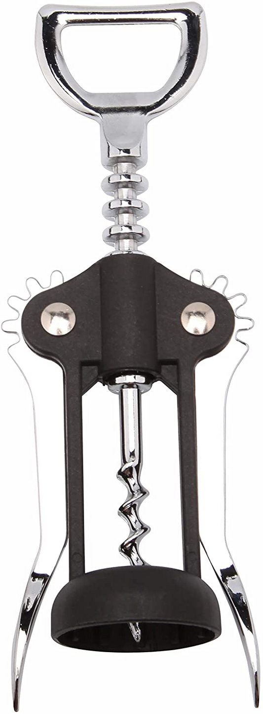 Wing Corkscrew Black Wine Opener