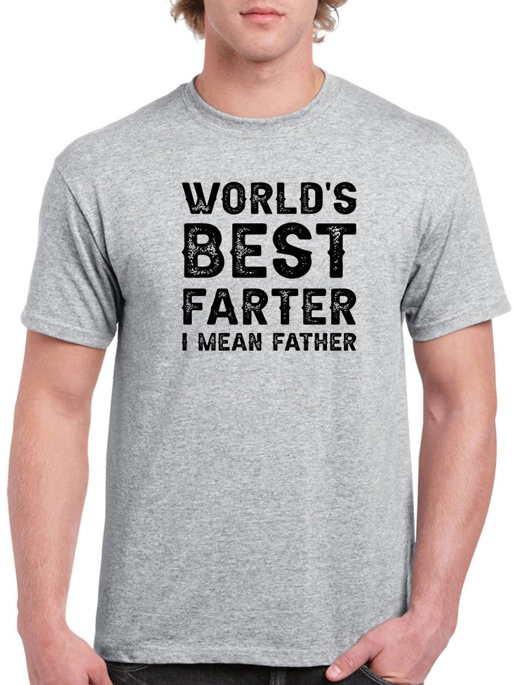 World's Best Father Funny Quote Tee Men's