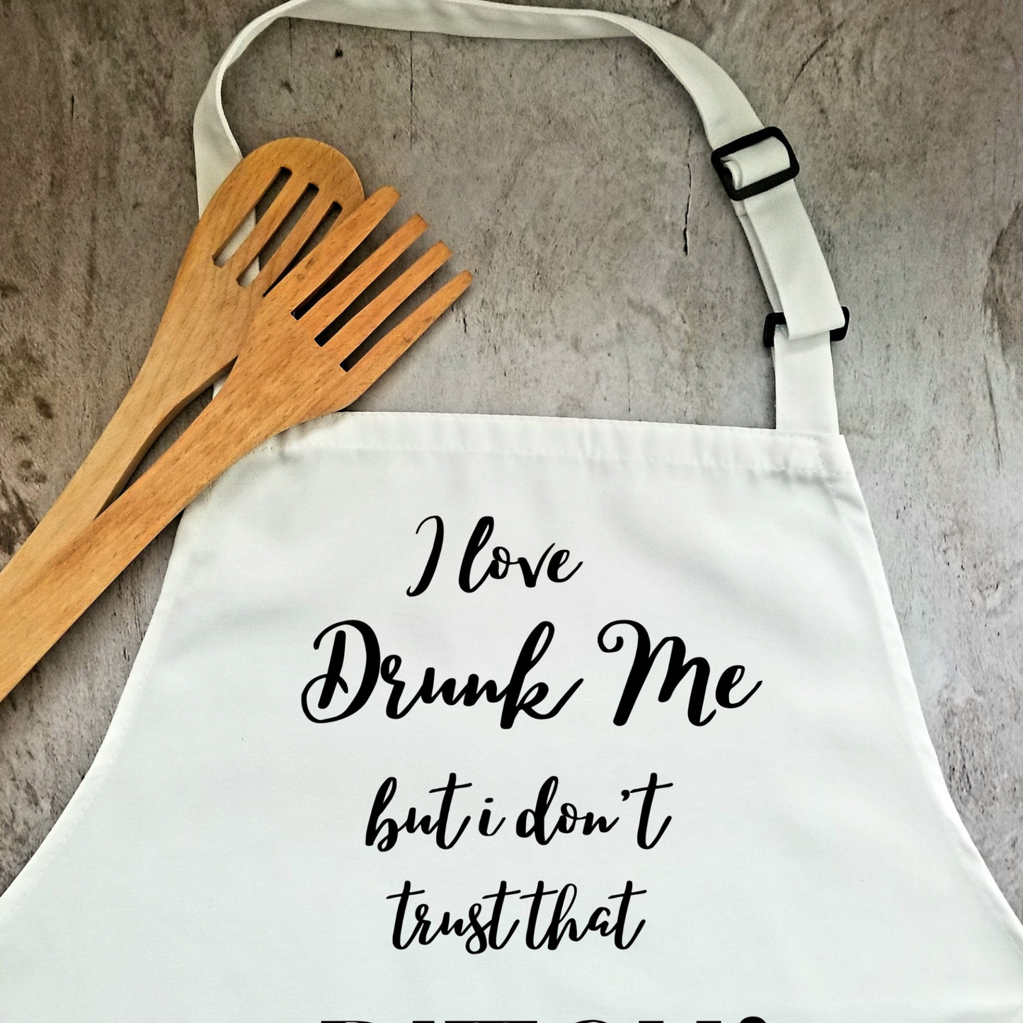 Funny Adjustable Kitchen or BBQ Apron, Sarcastic Gift for the Cook or Griller, Kitchen Gifts, Apron with Pockets, Craft Apron