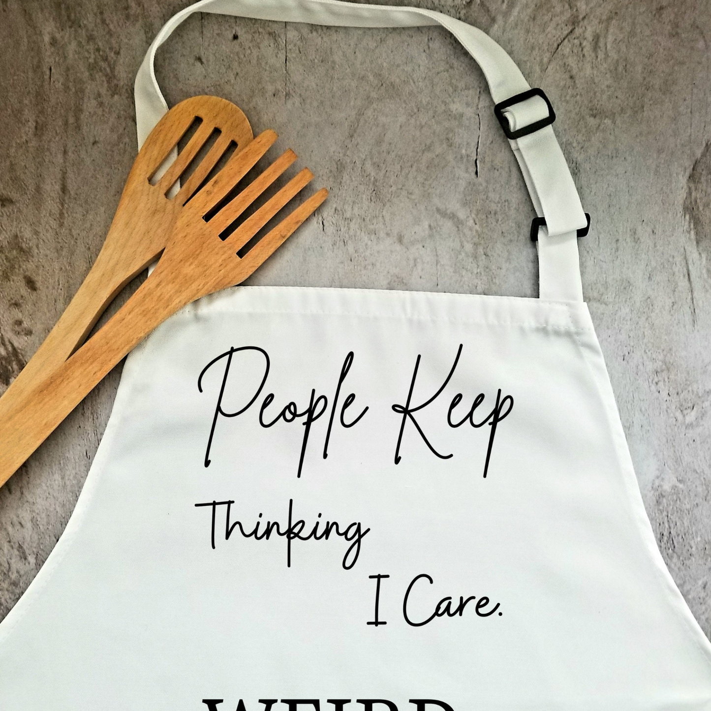 Funny Adjustable Kitchen or BBQ Apron, Sarcastic Gift for the Cook or Griller, Kitchen Gifts, Apron with Pockets, Humorous Craft Apron