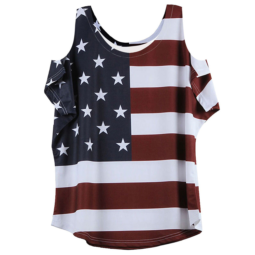 National flag digital print shirt