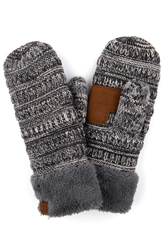 CC Crafted Multi Color Mittens - 2 Sizes