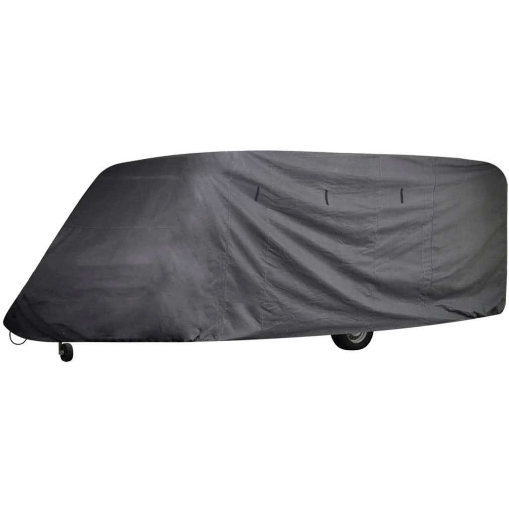 vidaXL Caravan Cover Gray L