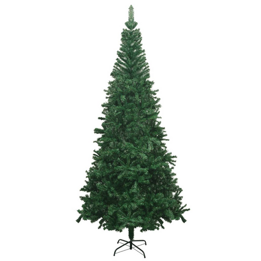 vidaXL Artificial Christmas Tree L 8 ft Green