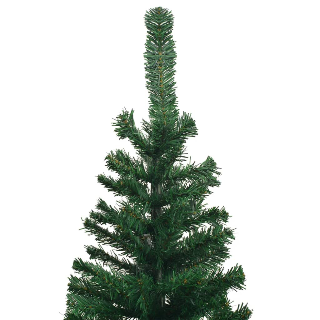 vidaXL Artificial Christmas Tree L 8 ft Green