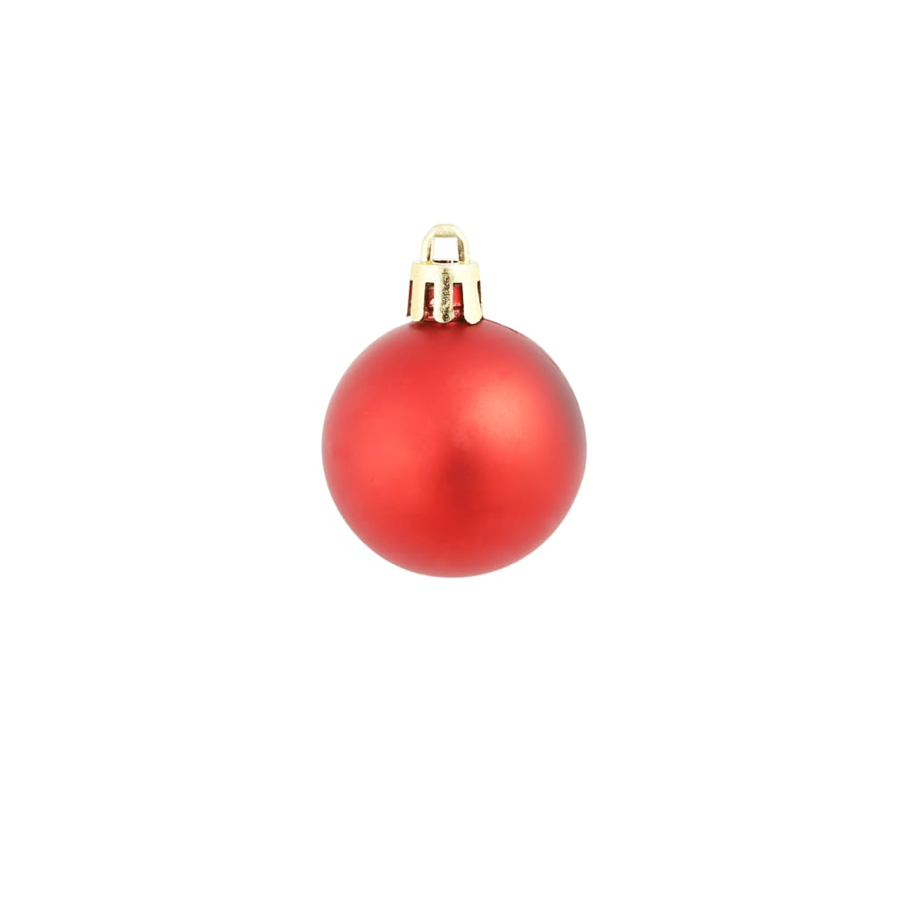 vidaXL Christmas Balls 100 pcs Red/Gold/Green