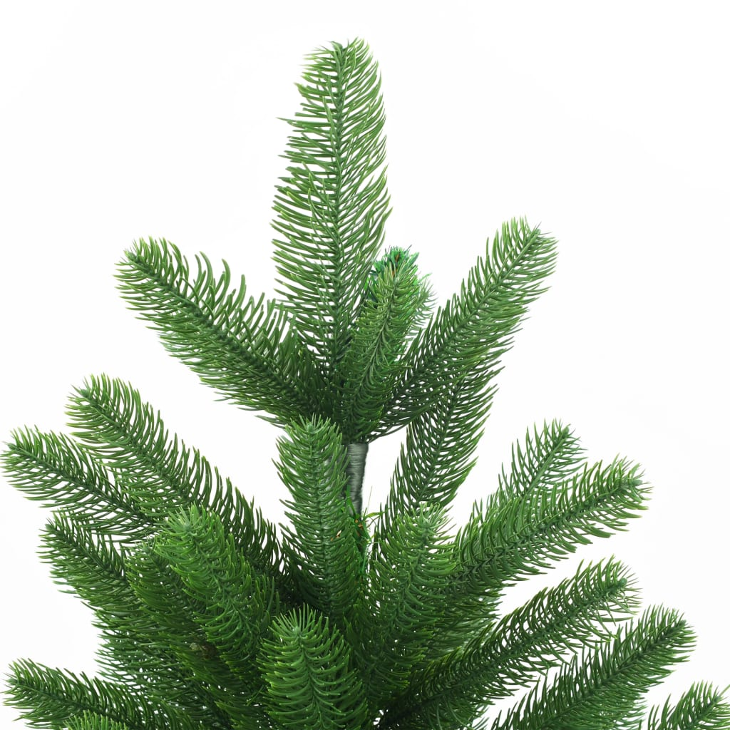 Faux Christmas Tree Lifelike Needles 5 ft Green