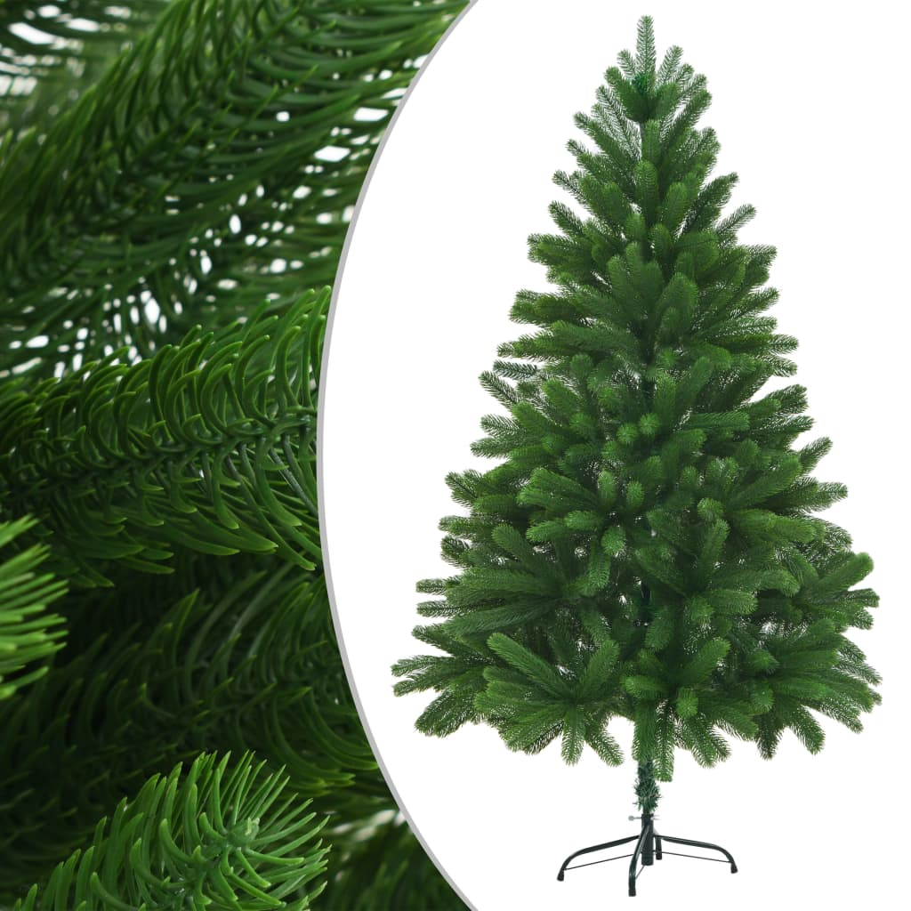 Faux Christmas Tree 7 ft Lifelike Needles Green