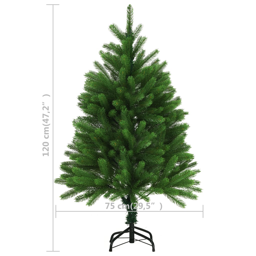 Artificial Christmas Tree Lifelike Needles 4 ft Green