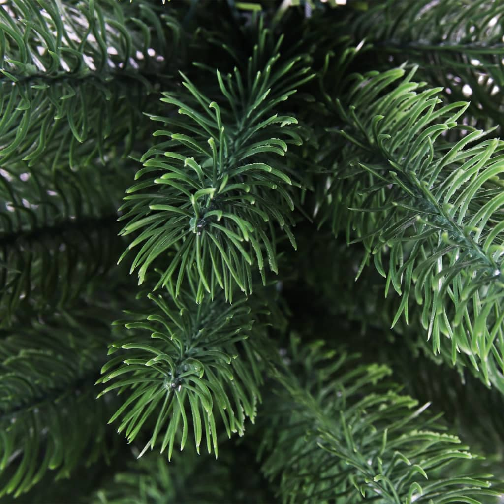 vidaXL Artificial Christmas Tree Lifelike Needles 3 ft Green