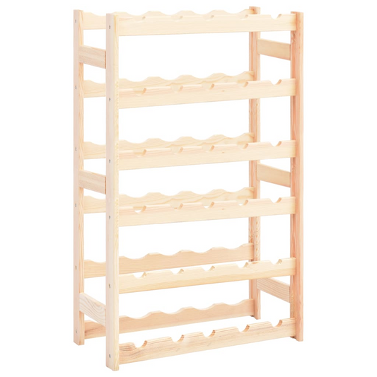 Wine Rack for 30 Bottles Pinewood