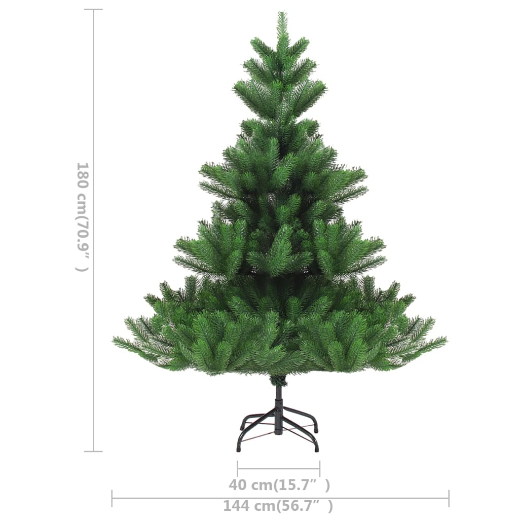 Nordmann Fir Artificial Pre-lit Christmas Tree Green 70.9"