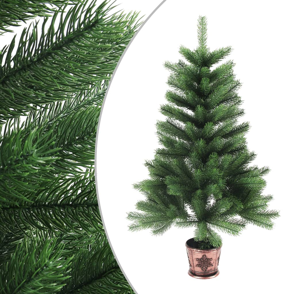 Artificial Pre-lit Christmas Tree 35.4" Green