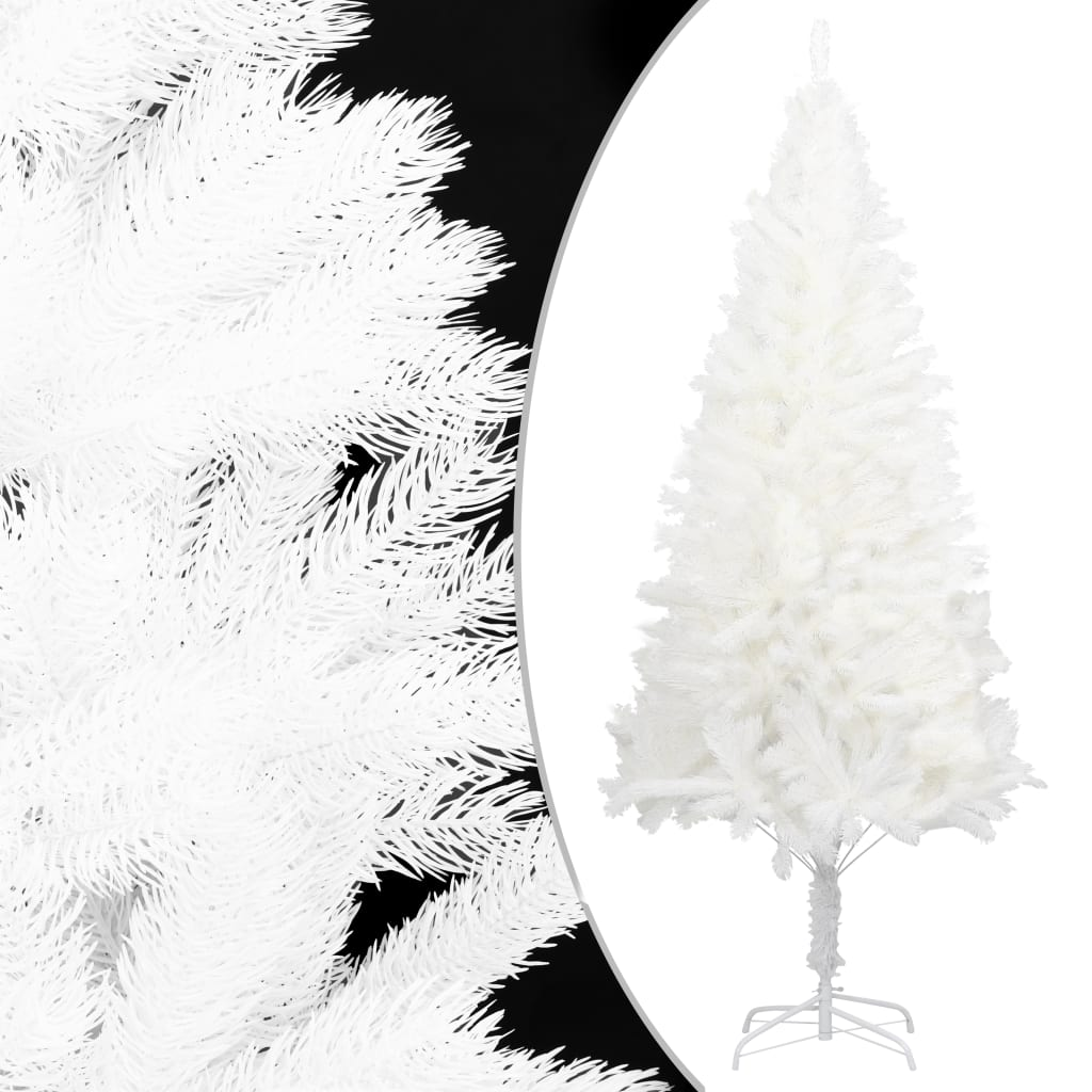 vidaXL Artificial Pre-lit Christmas Tree White 82.7"