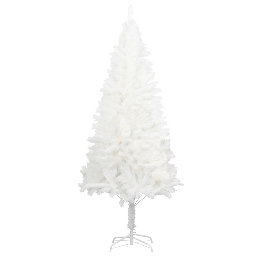 Artificial Pre-lit Christmas Tree White 47.2"