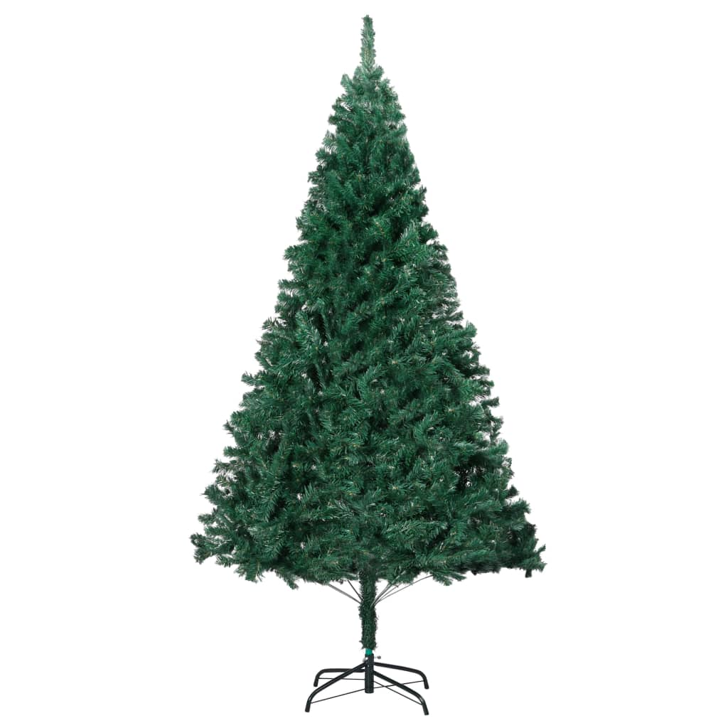 Artificial Pre-lit Christmas Tree with Thick Branches Green 47.2"