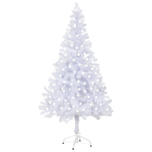 Artificial Pre-lit Christmas Tree with Stand 47.2" 230 Branches