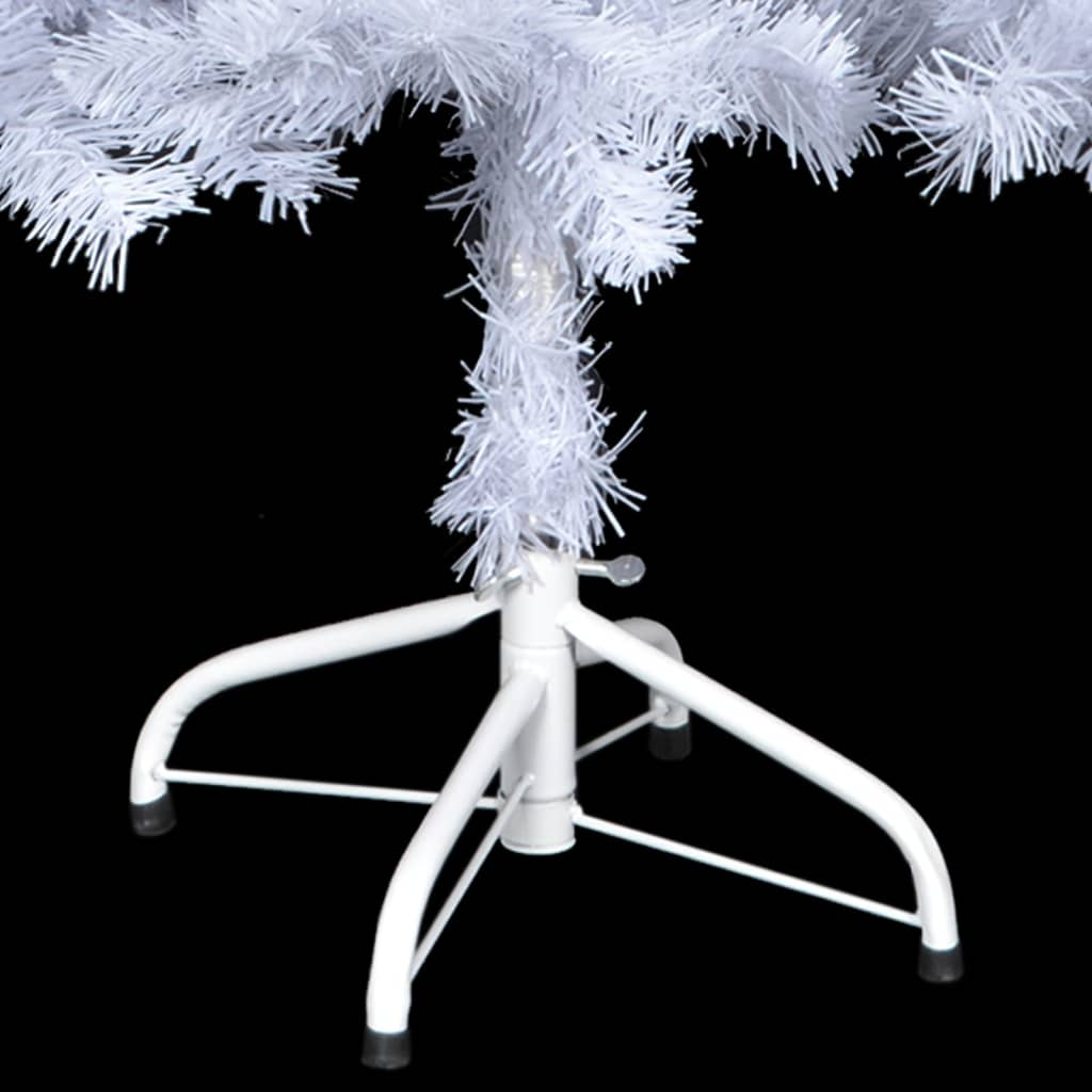 Artificial Pre-lit Christmas Tree with Stand 47.2" 230 Branches