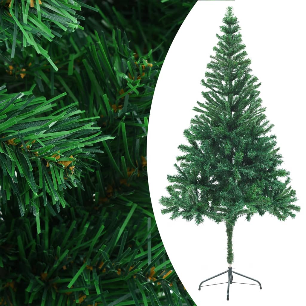 Artificial Pre-lit Christmas Tree with Stand 70.9" 564 Branches