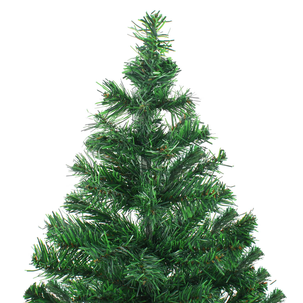 Artificial Pre-lit Christmas Tree with Stand 70.9" 564 Branches