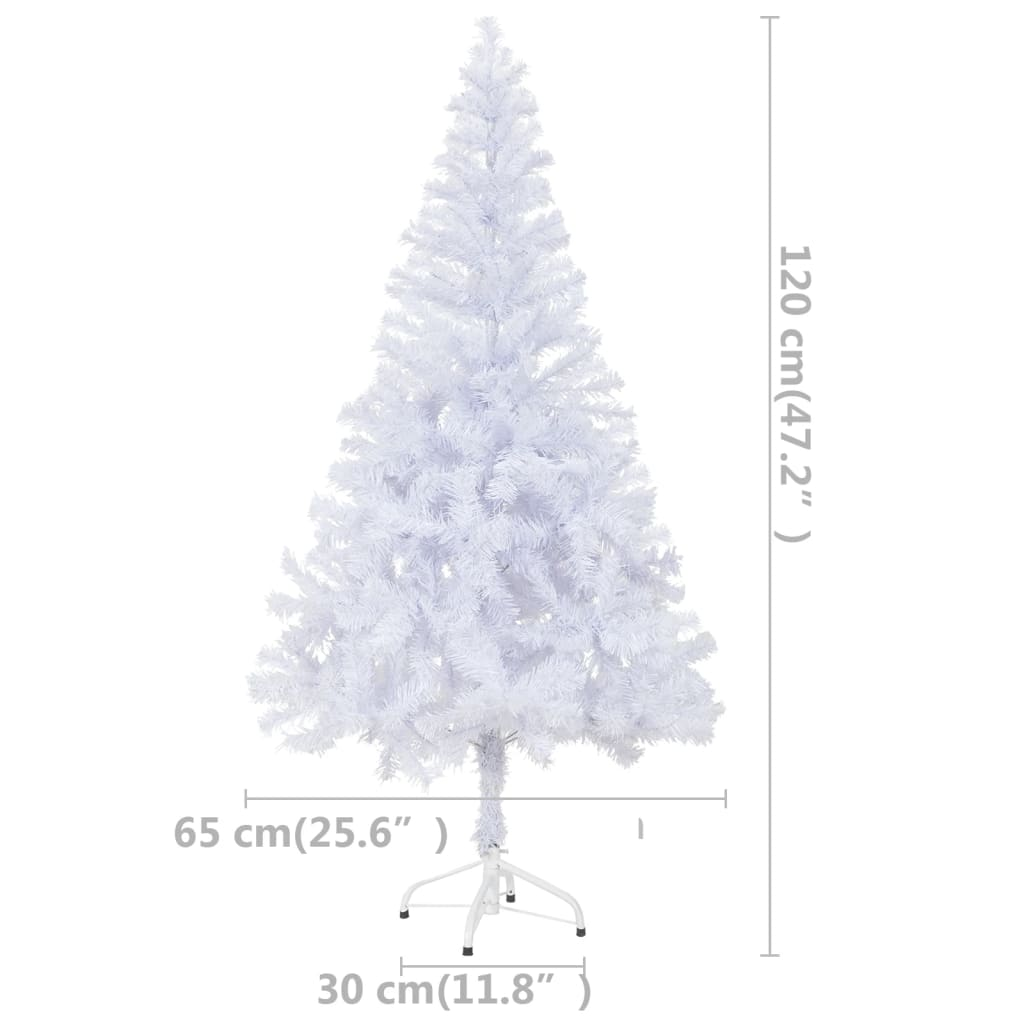 Artificial Pre-lit Christmas Tree with Ball Set 47.2" 230 Branches