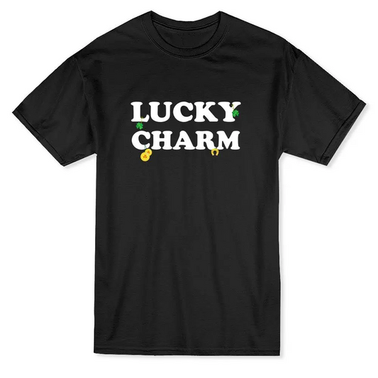 St Patrick's Day Lucky Charm Graphic Men's T-shirt