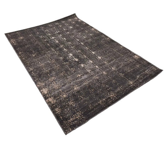 5' x 7'6'' Dark Plum Navy Vintage Silky Rug