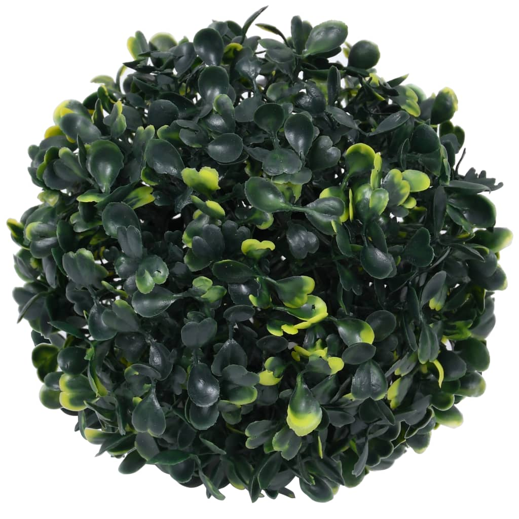 vidaXL Artificial Boxwood Balls 2 pcs 8.7"