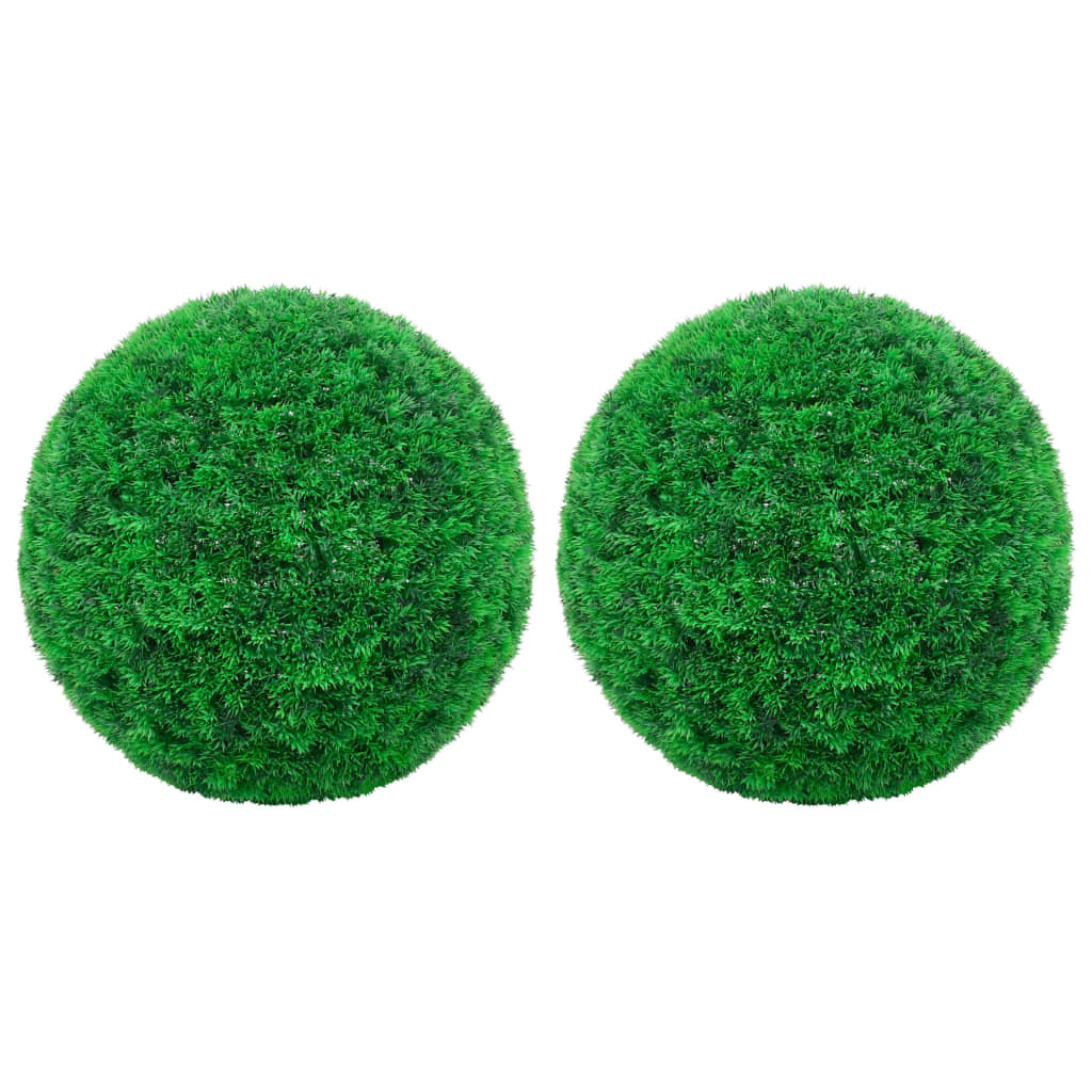 vidaXL Artificial Boxwood Balls 2 pcs 20.5"