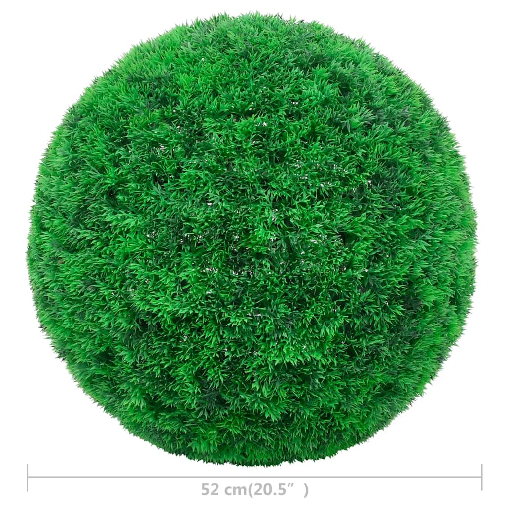 vidaXL Artificial Boxwood Balls 2 pcs 20.5"