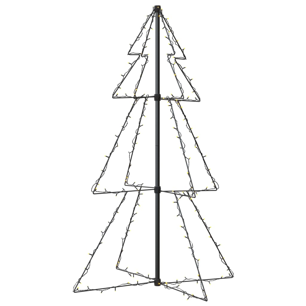 Christmas Cone Tree 160 LEDs Indoor and Outdoor 3x4 ft