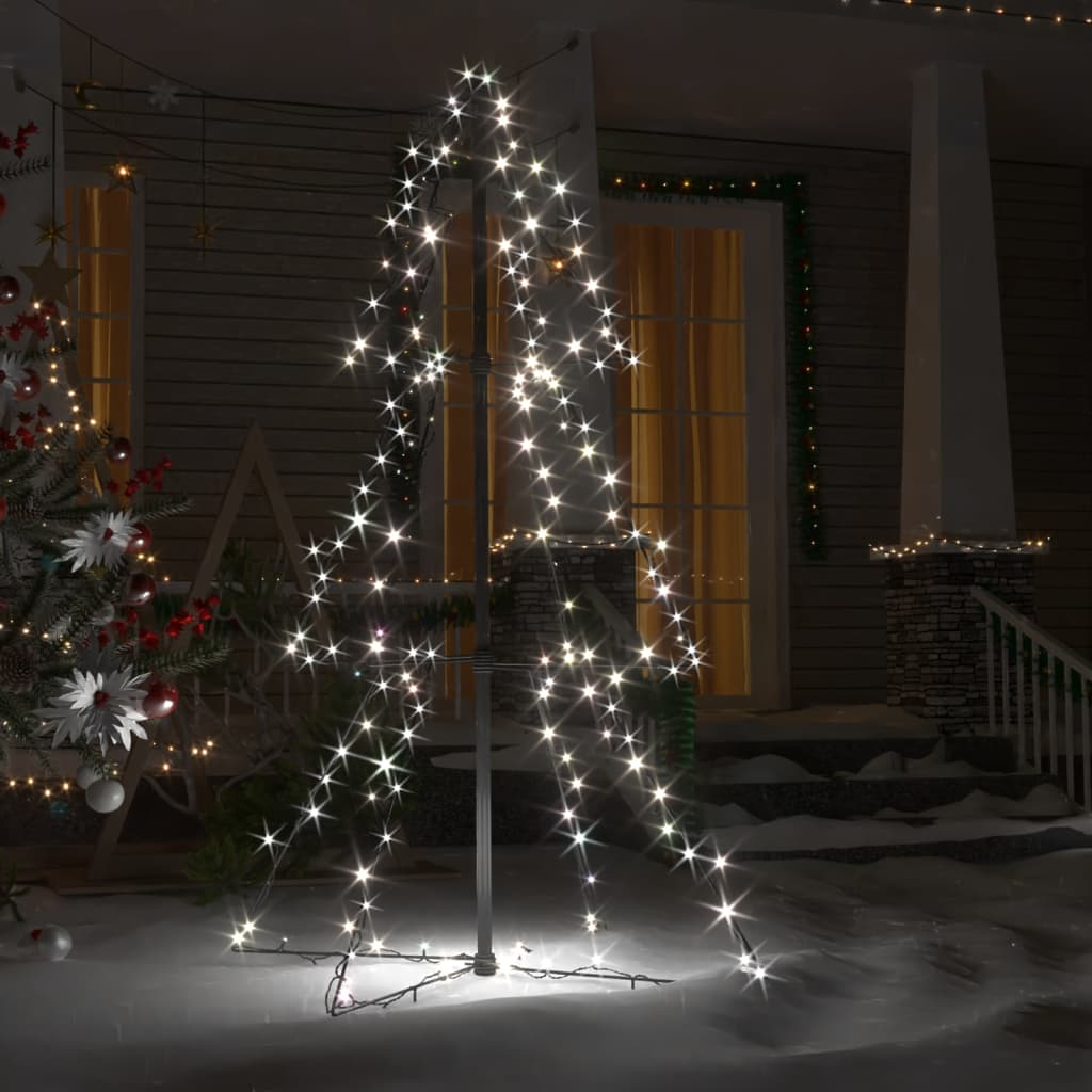 Christmas Cone Tree 160 LEDs Indoor and Outdoor 3x4 ft