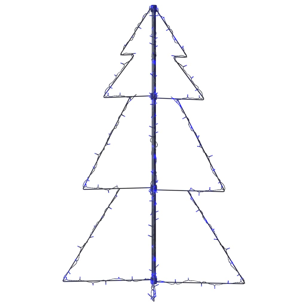 Christmas Cone Tree 160 LEDs Indoor and Outdoor 3x4 ft