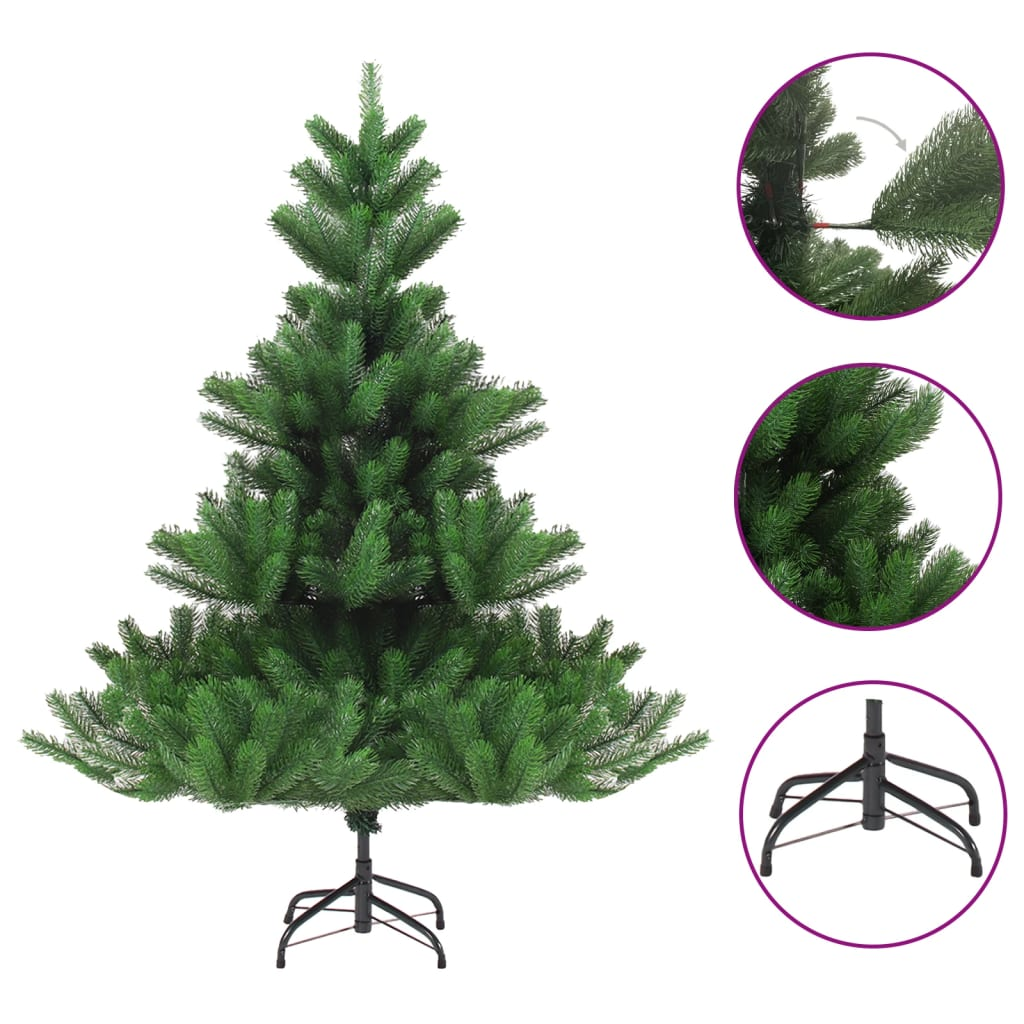 vidaXL Nordmann Fir Artificial Christmas Tree Green 5 ft