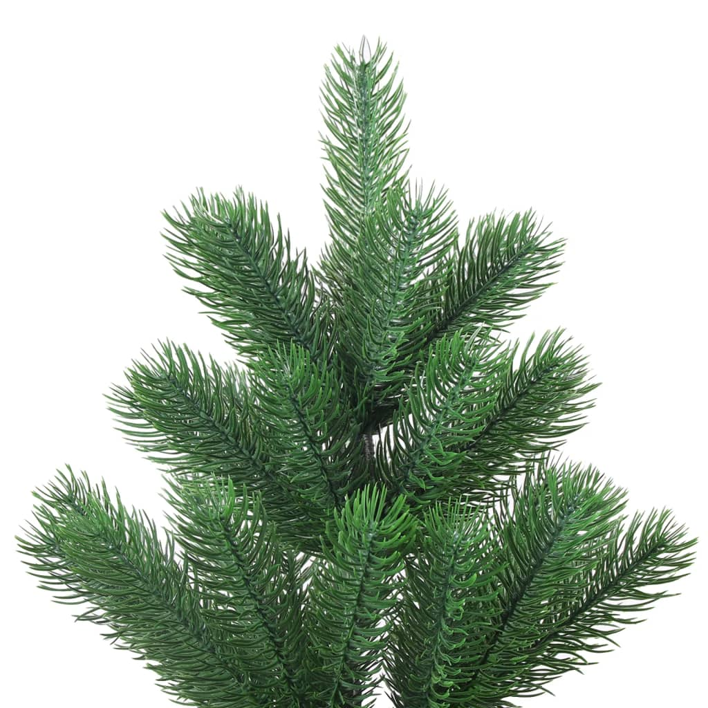 vidaXL Nordmann Fir Artificial Christmas Tree Green 7 ft