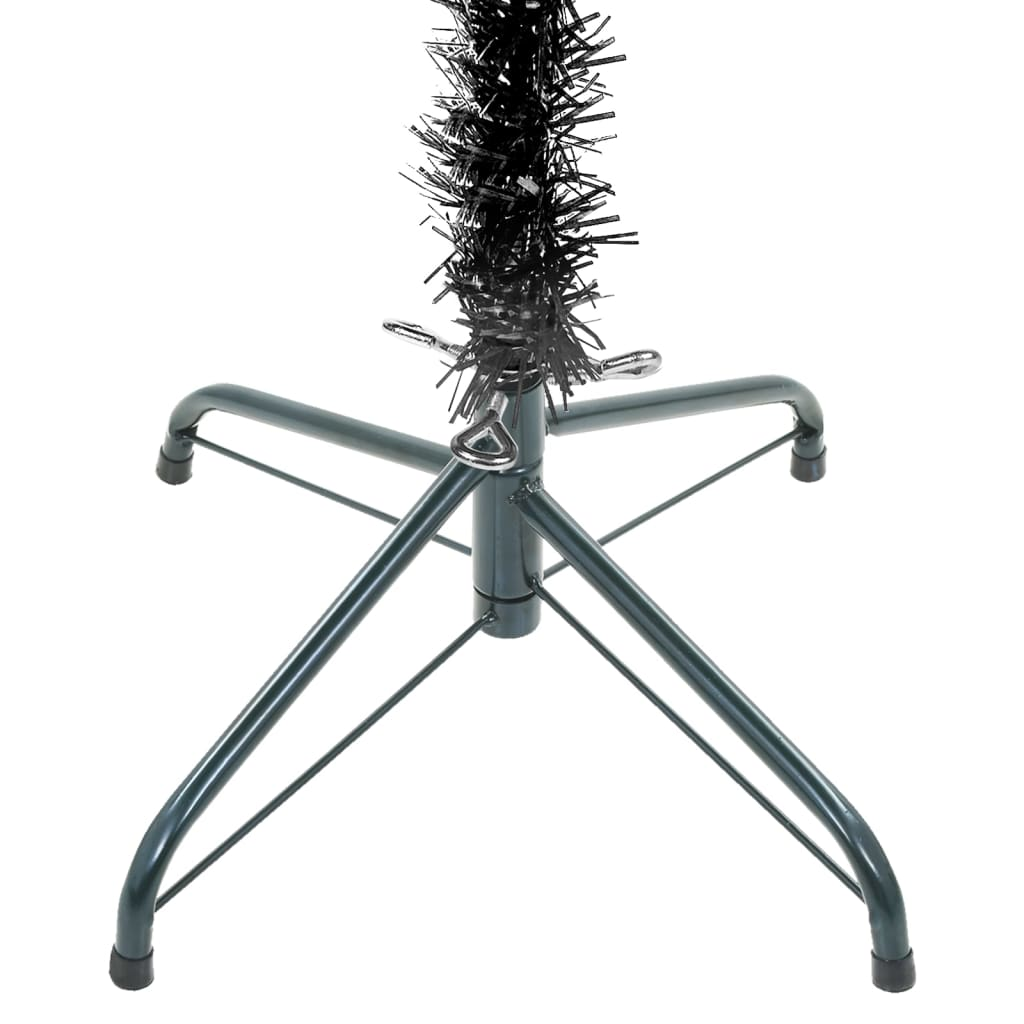 Slim Christmas Tree Black 6 ft