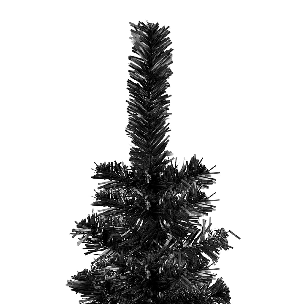 Slim Christmas Tree Black 4 ft