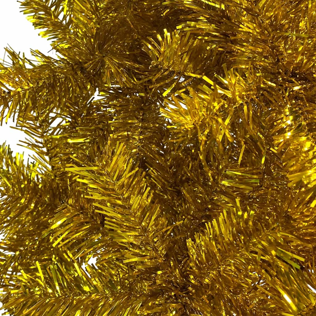 Slim Christmas Tree Gold 5 ft