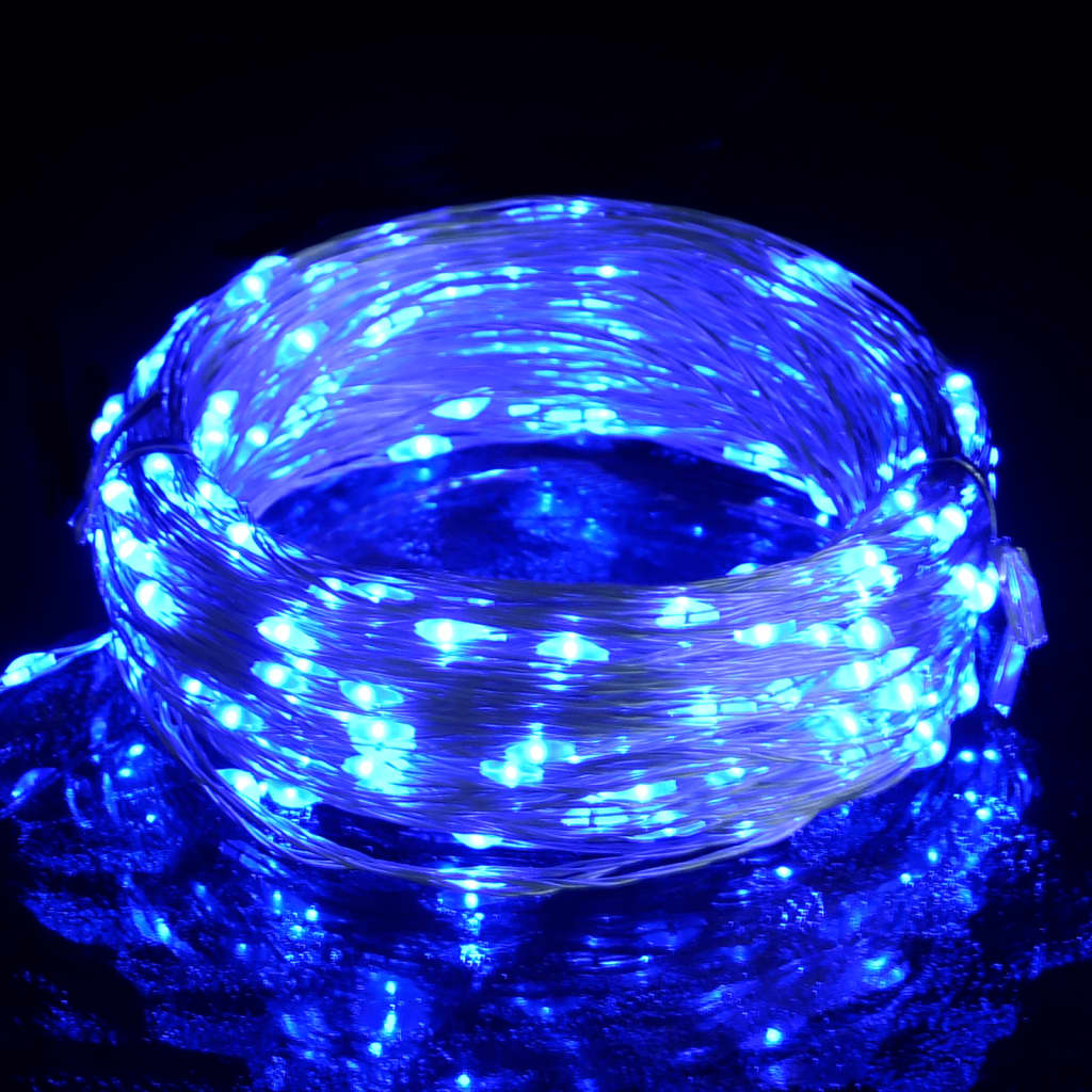 LED String with 300 LEDs Blue 98.4'