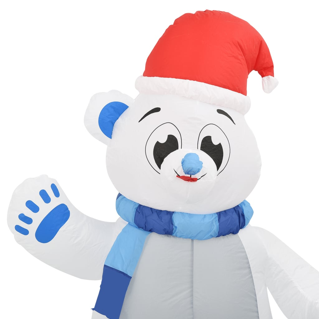 Christmas Inflatable Polar Bear LED Indoor and Outdoor 6 ft