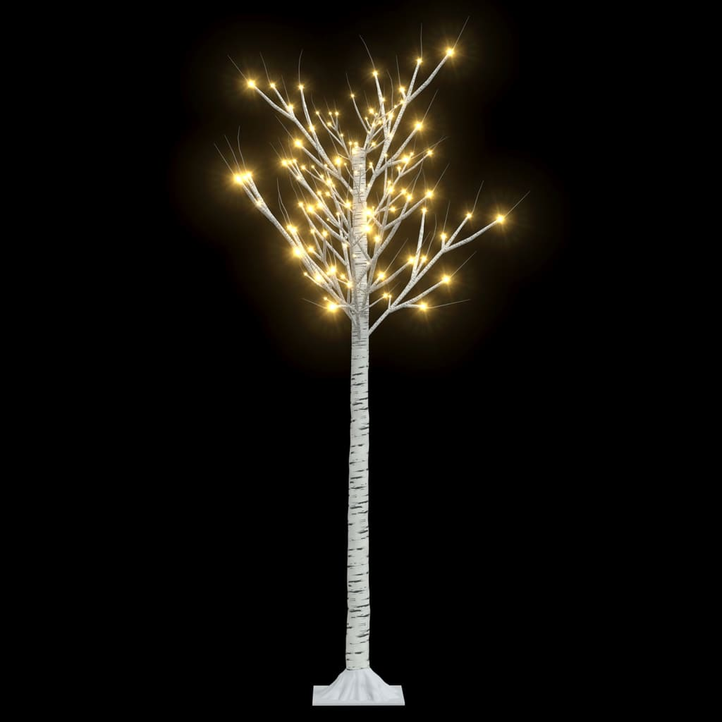 Christmas Tree 156 LEDs 5 ft Warm White Willow Indoor Outdoor