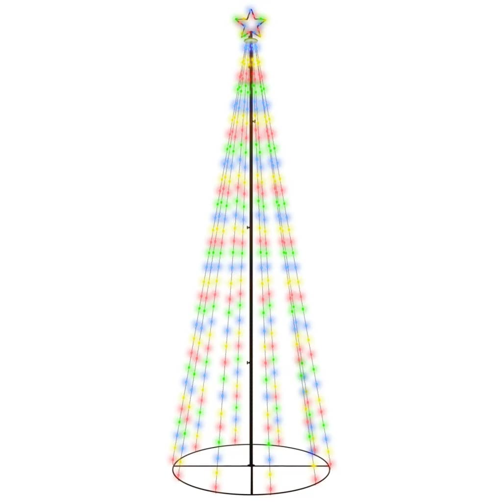 Christmas Cone Tree Colorful 310 LEDs 3x10 ft