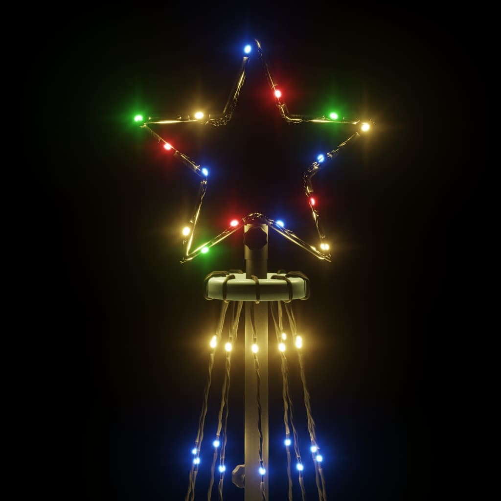 Christmas Cone Tree Colorful 310 LEDs 3x10 ft