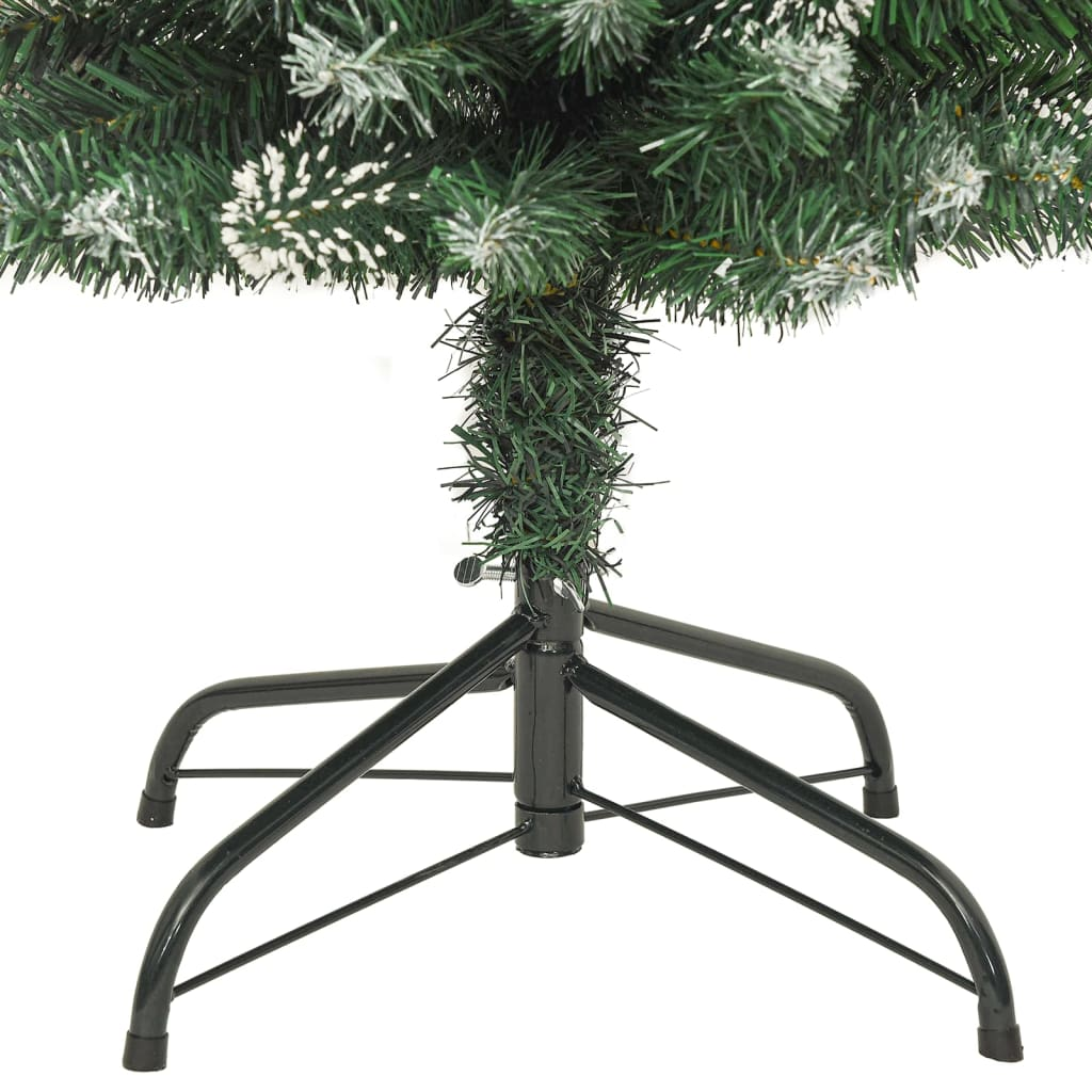 Artificial Slim Christmas Tree with Stand 7 ft PVC