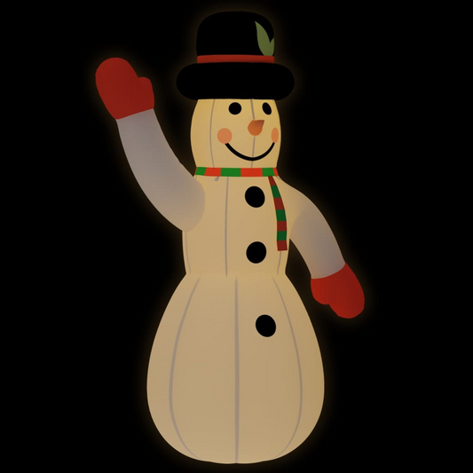 Christmas Inflatable Snowman with LEDs 145.7"