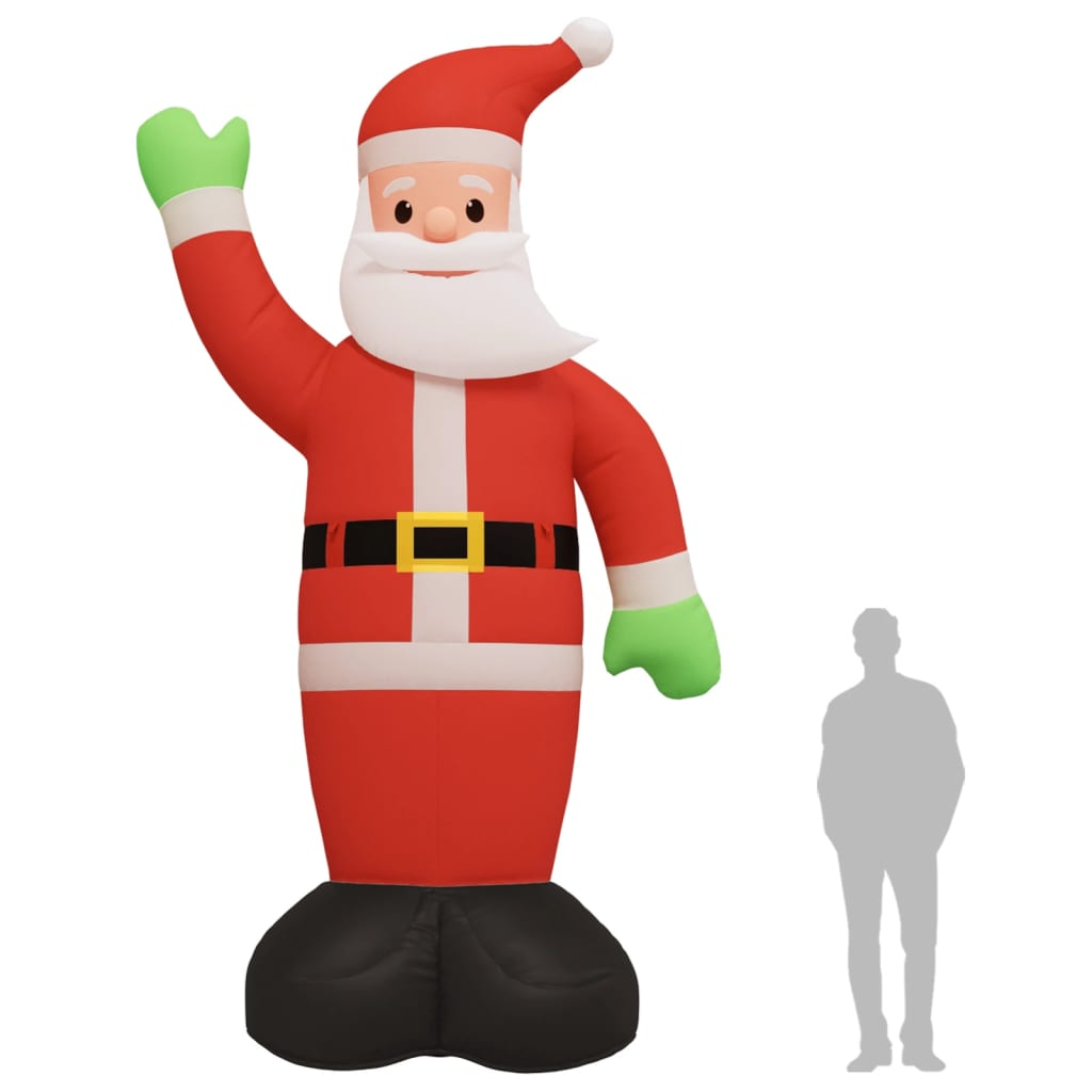 Inflatable Santa Claus with LEDs 16 ft